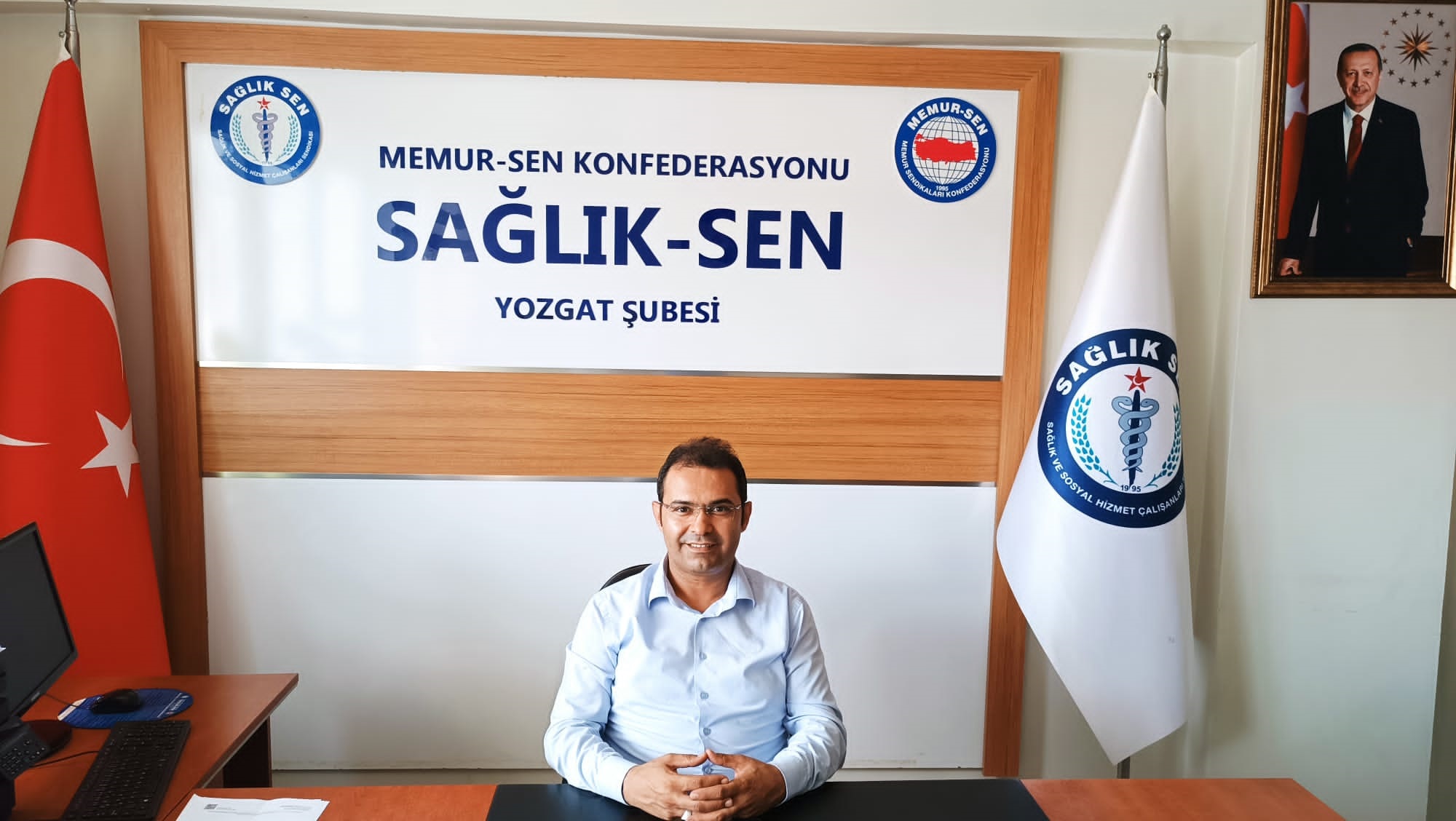 Sağlık Sen Yozgat Şube Başkanı Gökhan Eroğlu, banka promosyonunun güncellenip,