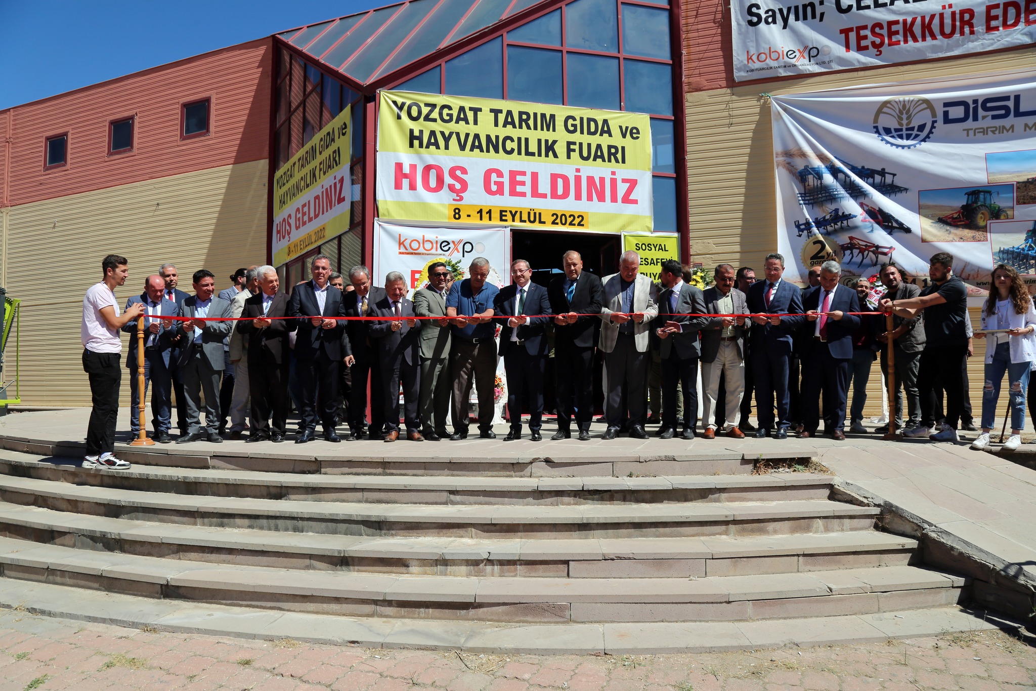 Yozgat’ta bu yıl 12’incisi düzenlenen ‘Tarım, Gıda ve Hayvancılık’ Fuarı