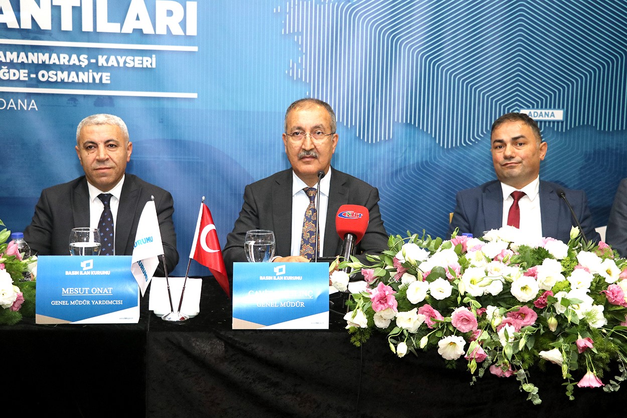 Basın İlan Kurumu Genel Müdürü Cavit Erkılınç, ülkenin farklı illerinde