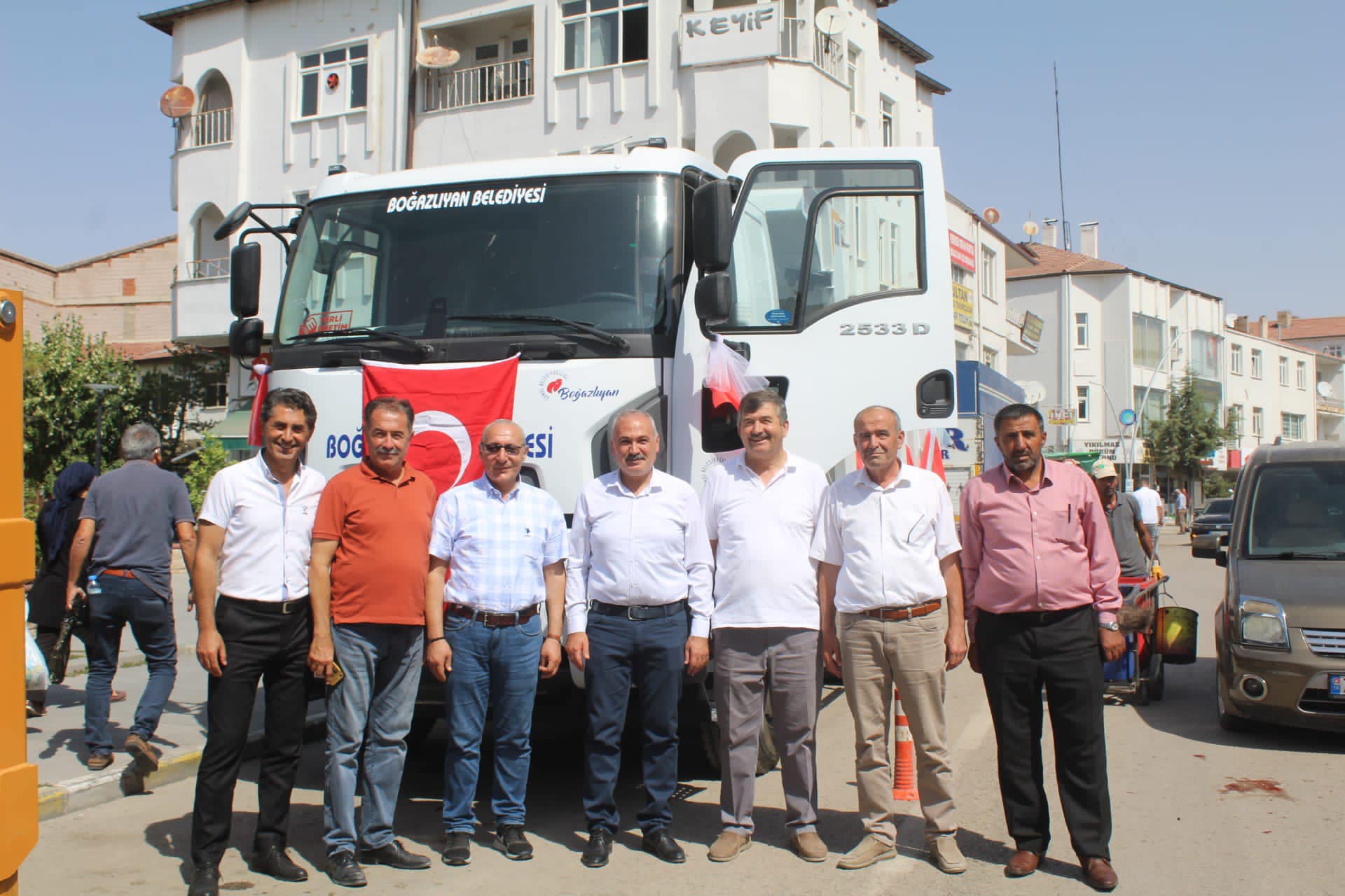 Boğazlıyan Belediyesi ilçeye daha kaliteli hizmet sunma adına yeni aldığı