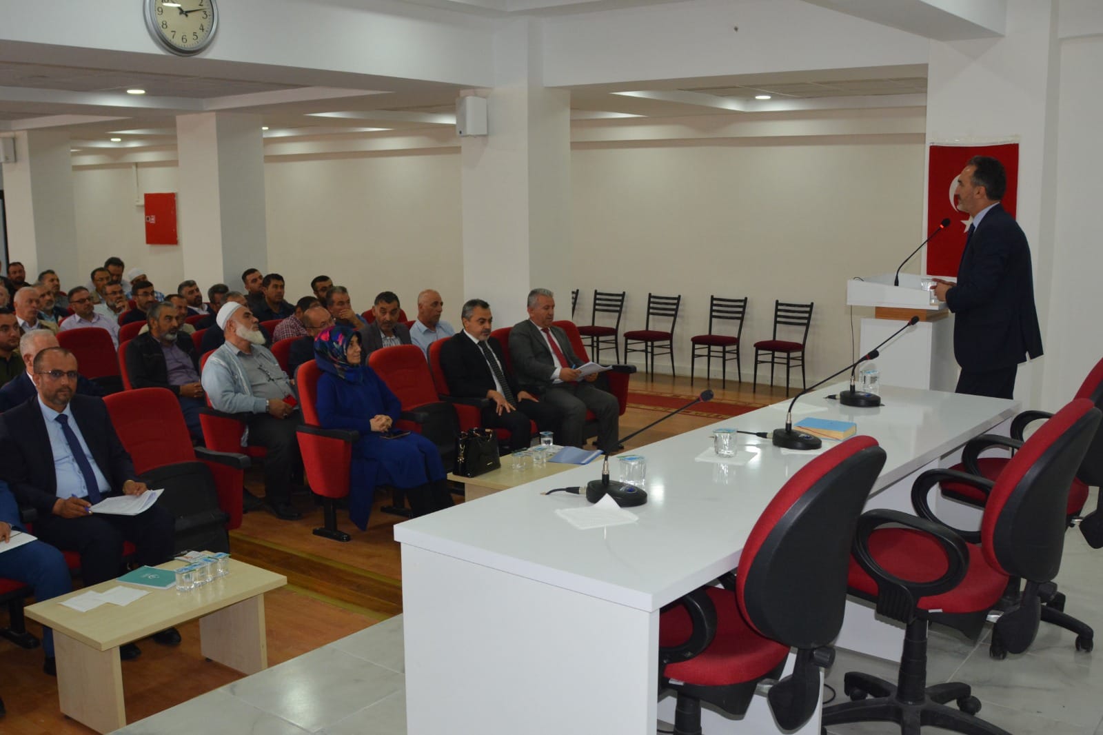 Yozgat İl Müftülü tarafından aylık düzenlenen personel toplantısında Yeşilay Danışmanlık