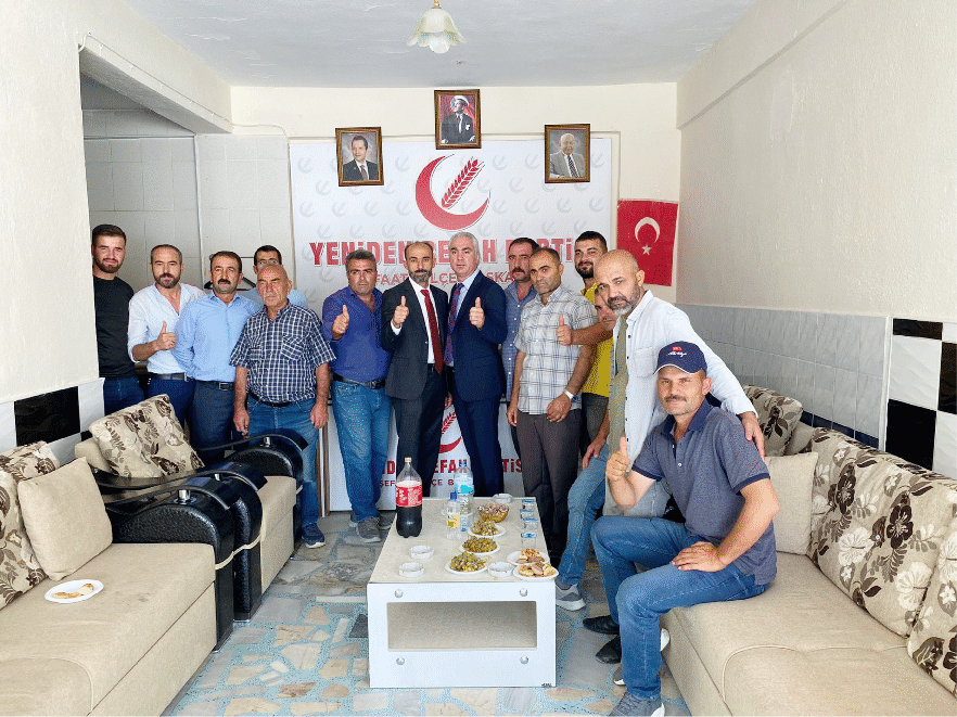 Yeniden Refah Partisi Şefaatli Olağan Kongresi Yapıldı. İlçe Başkanı Şükrü