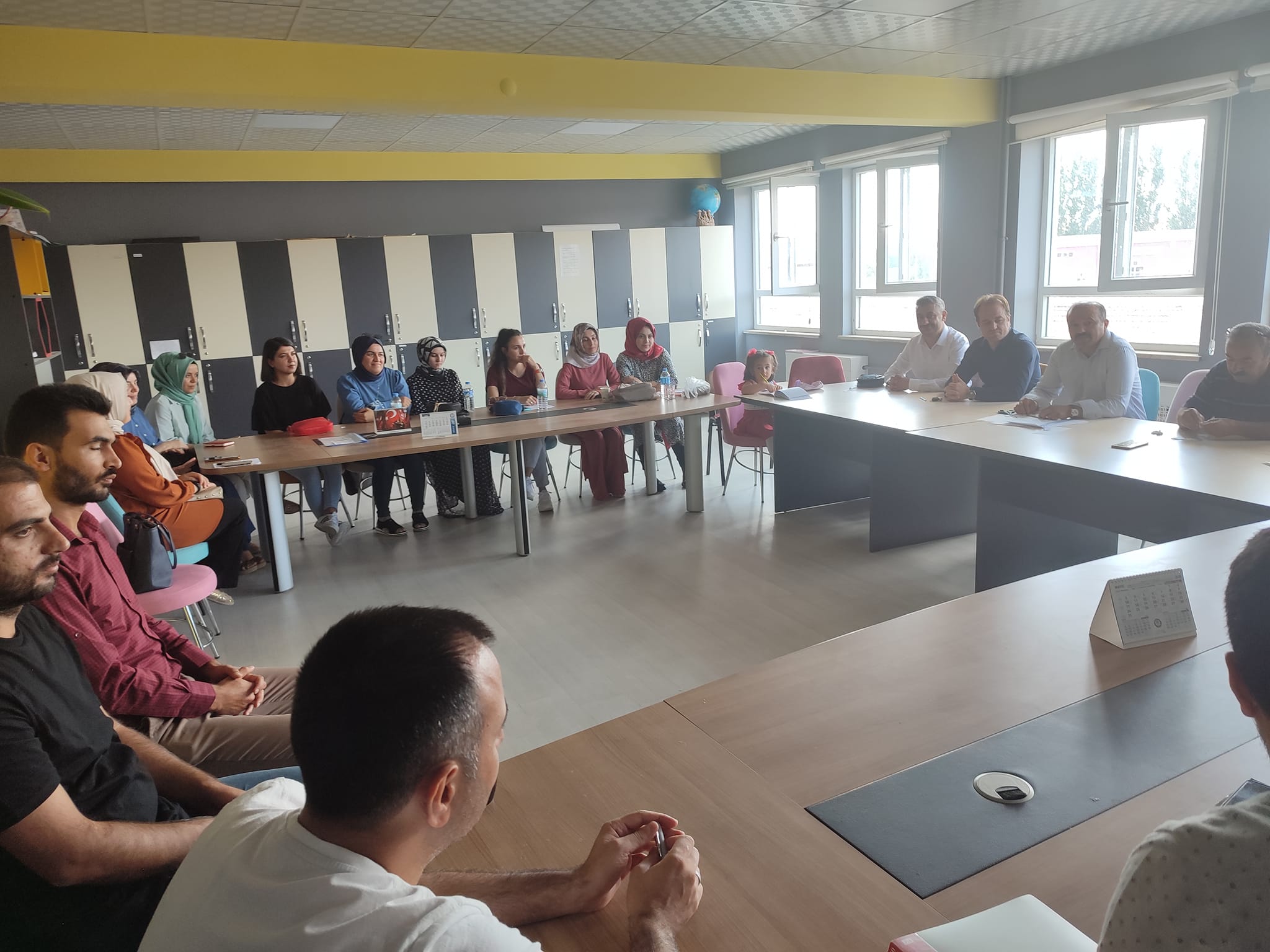 Saraykent İlçe Milli Eğitim Müdürü Ahmet Doğan ve Şube Müdürü