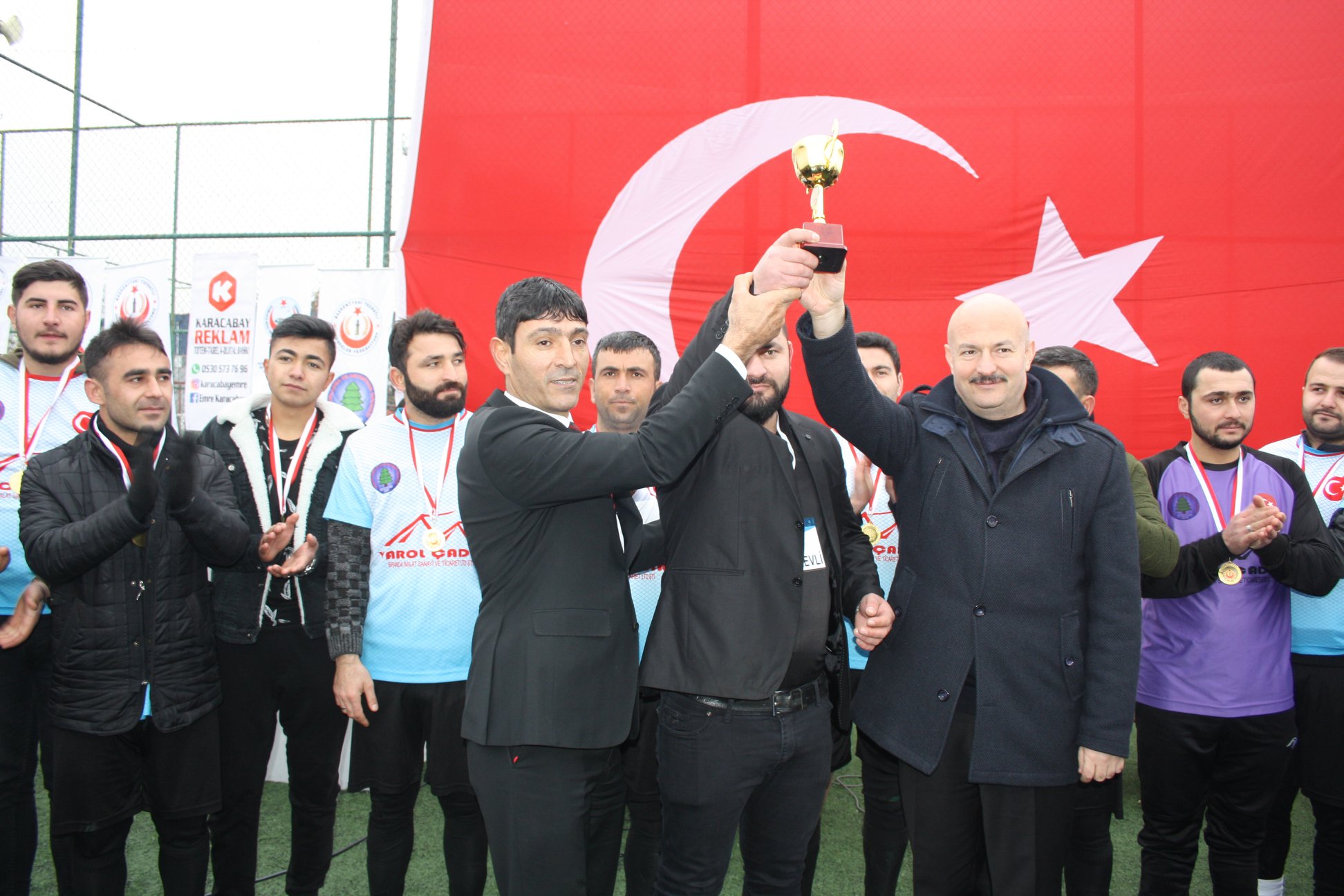 Başkentteki Yozgatlı Dernekler Federasyonu tarafından 3. Halı Saha Futbol Turnuvası