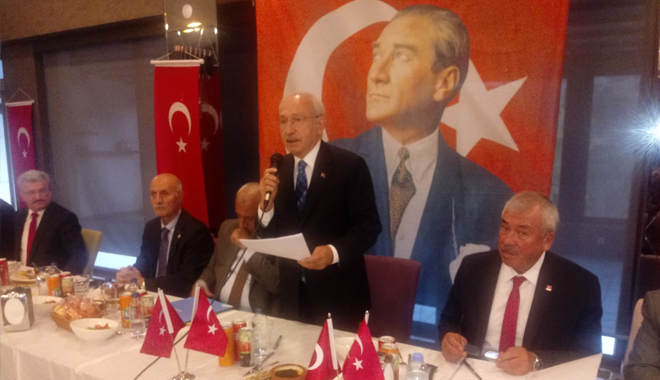 Cumhuriyet Halk Partisi (CHP) Genel Başkanı Kemal Kılıçdaroğlu, “Bir yol