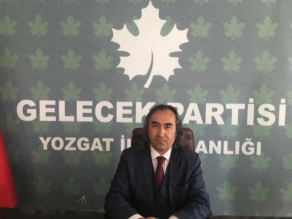 Gelecek Partisi Yozgat İl Başkanı Ömer Aydoğmuş, madenlerde hayatını kaybeden