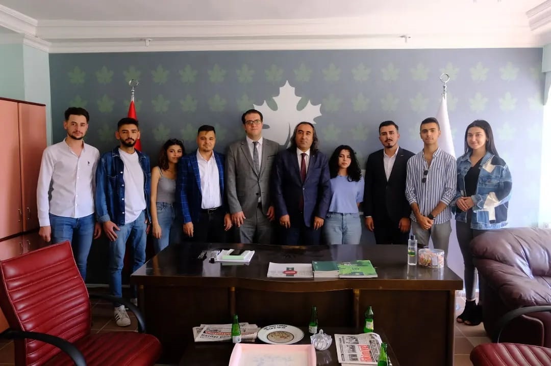 Gelecek Partisi İl Başkanı Ömer Aydoğmuş ve İl Gençlik Kolları
