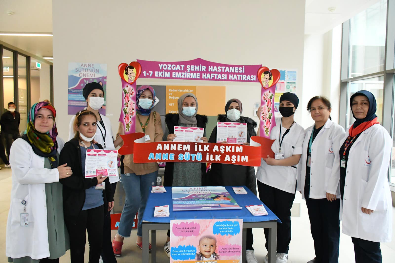 Anne ve Bebek Dostu Hastane unvanına sahip Yozgat Şehir Hastanesi