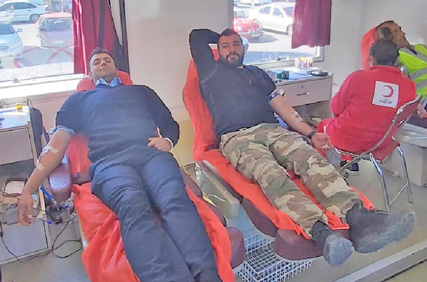 Kızılay Yozgat Şubesi tarafından Yerköy İlçesinde kan bağışı kampanyası düzenlendi.