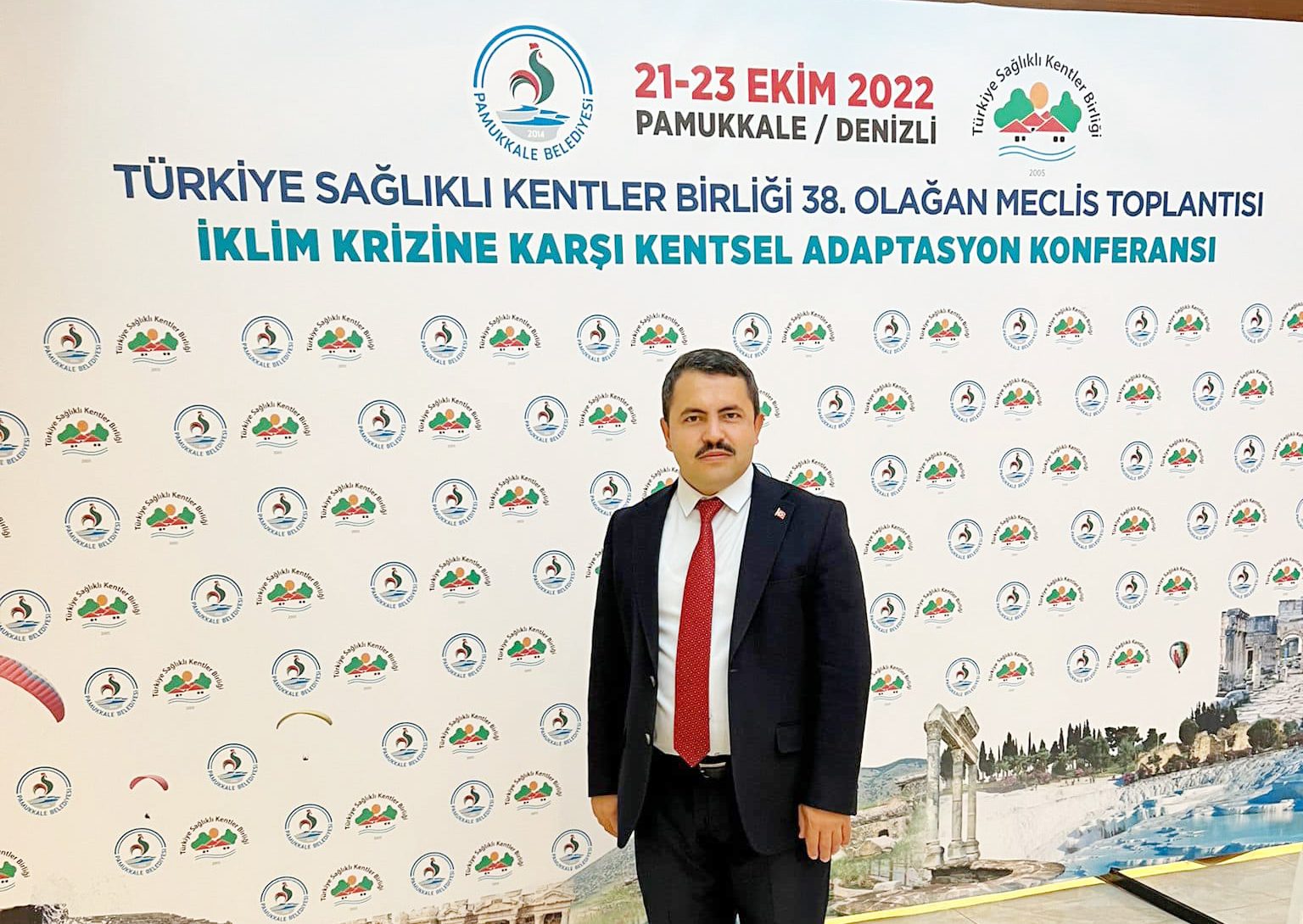 Akdağmadeni Belediye Başkanı Nezih Yalçın, Sağlıklı Kentler Birliği 38. Olağan