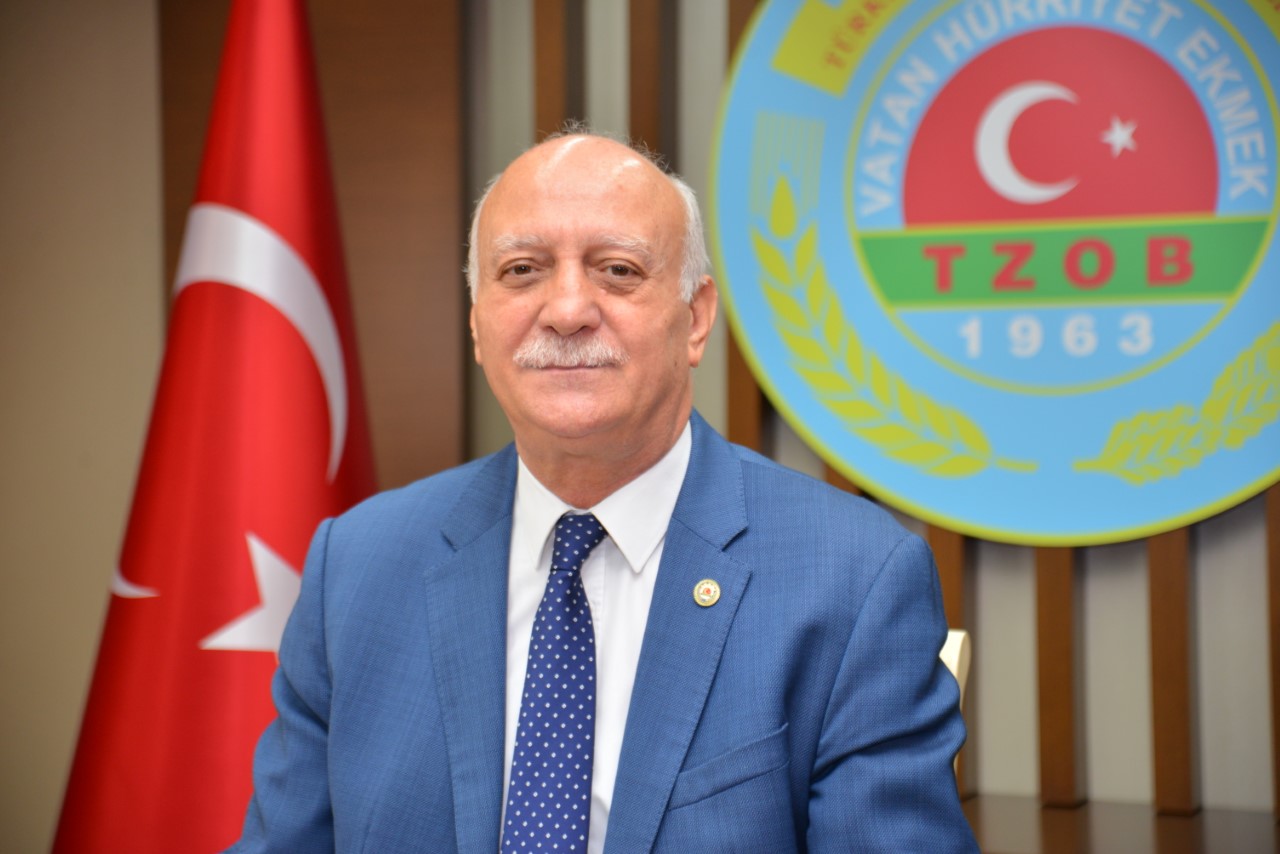 Türkiye Ziraat Odaları Birliği (TZOB) Genel Başkanı Şemsi Bayraktar et