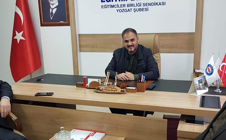 Eğitim Bir Sen Yozgat Şube Başkanı Kenan Şerefli, Öğretmenlik Meslek