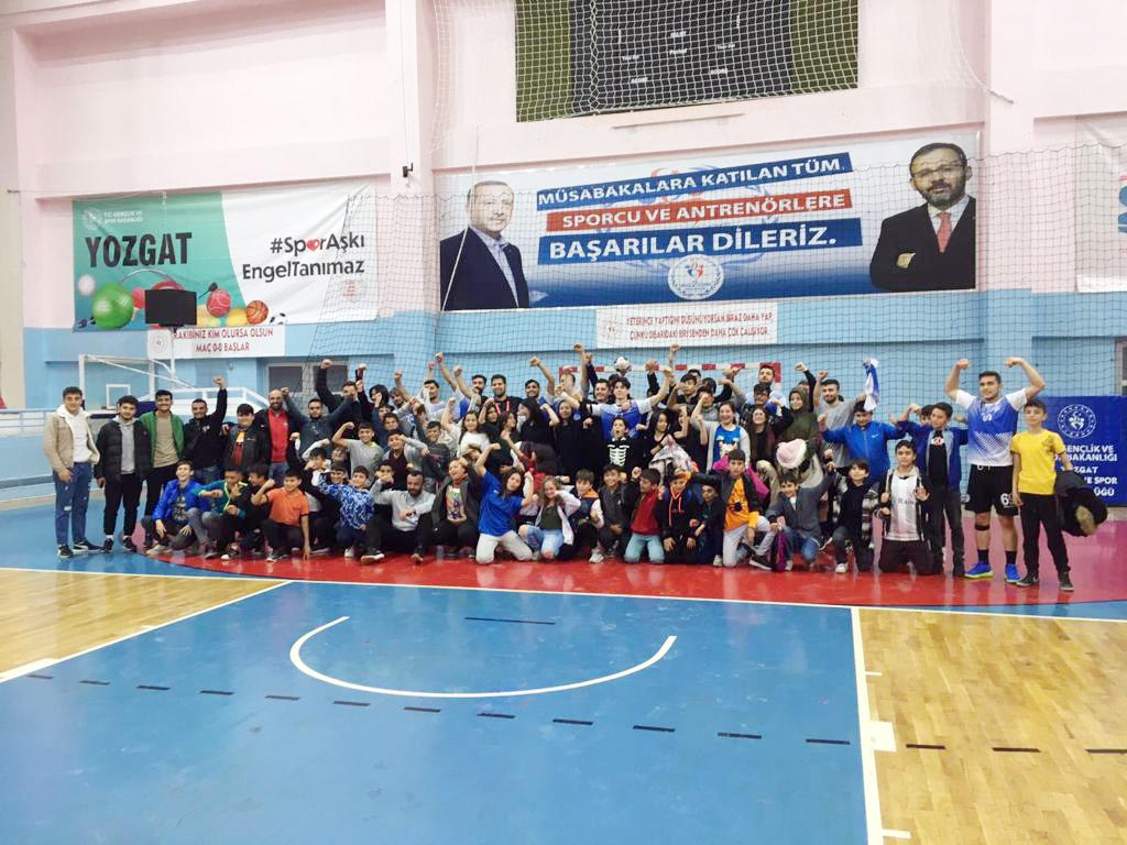 Hentbol Erkekler Birinci Ligi A grubunda zirve mücadelesi veren Yozgat