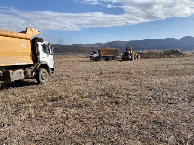 DSİ 12. Bölge Müdürlüğü teknik personeli Yozgat’ın Aydıncık Arazi Toplulaştırma