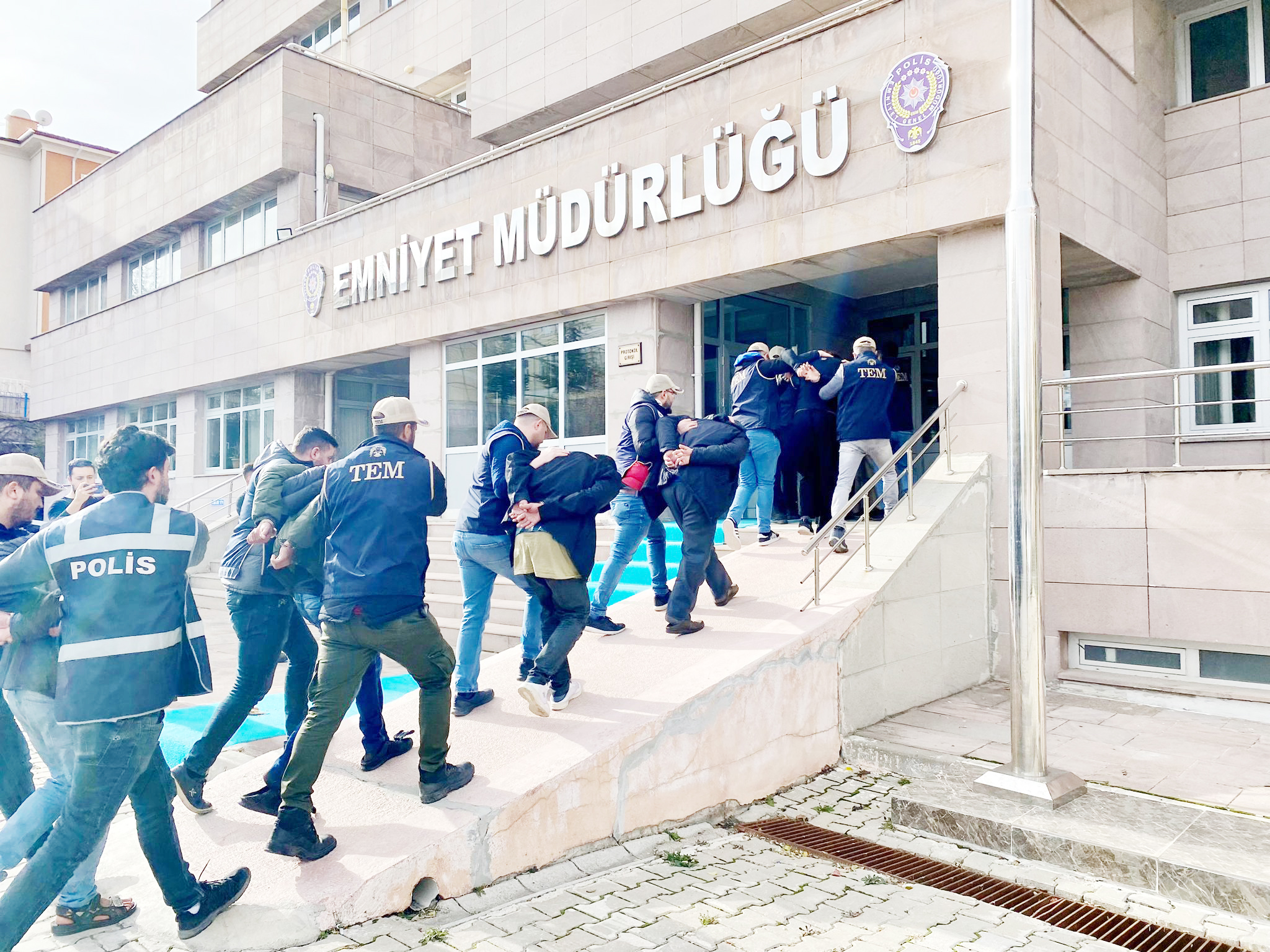 Yozgat İl Emniyet Müdürlüğü Terörle Mücadele Şube Müdürlüğüne bağlı ekipler,