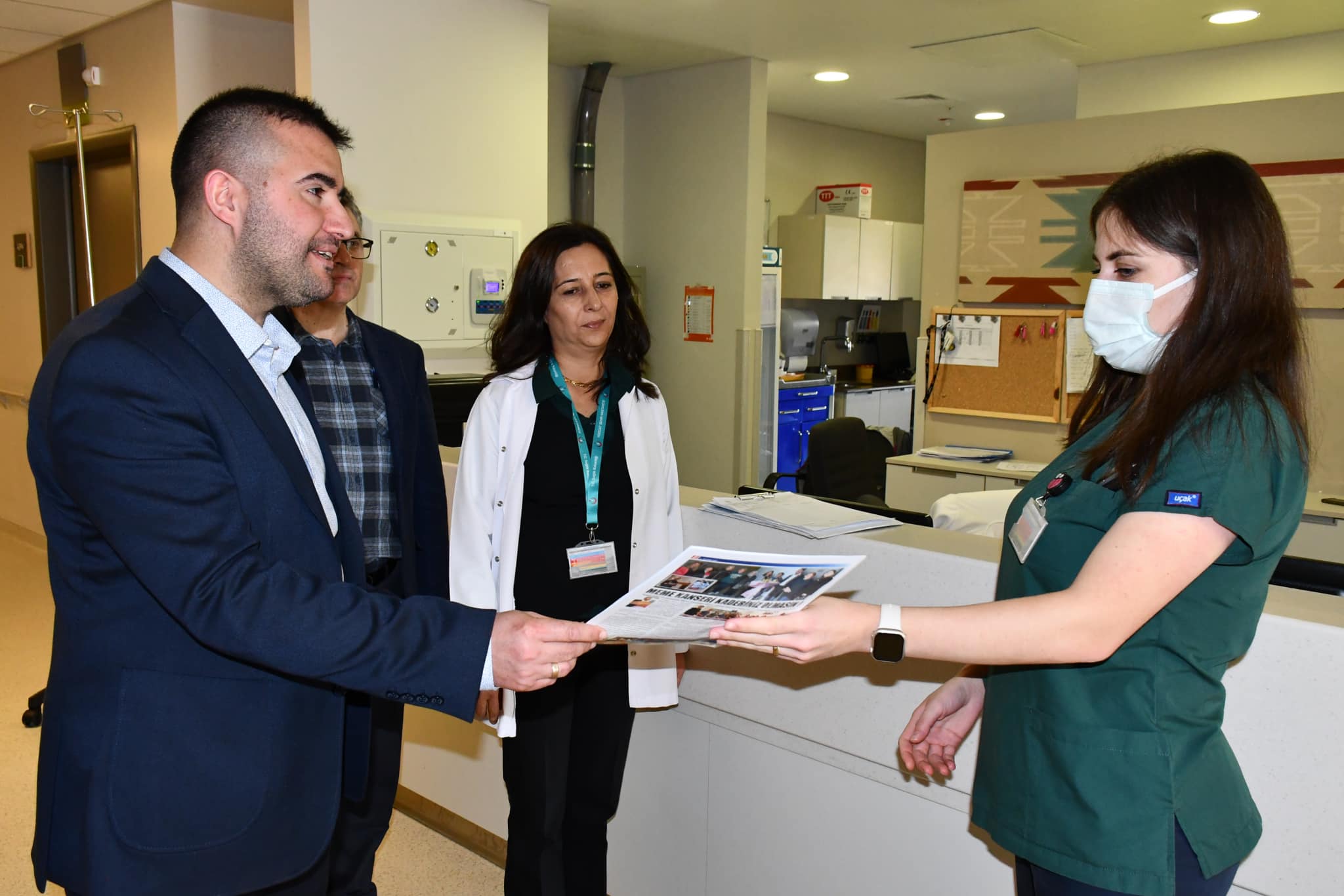 Yozgat Şehir Hastanesinde önceki çalışma ayında yapılan faaliyetleri duyurmak ve