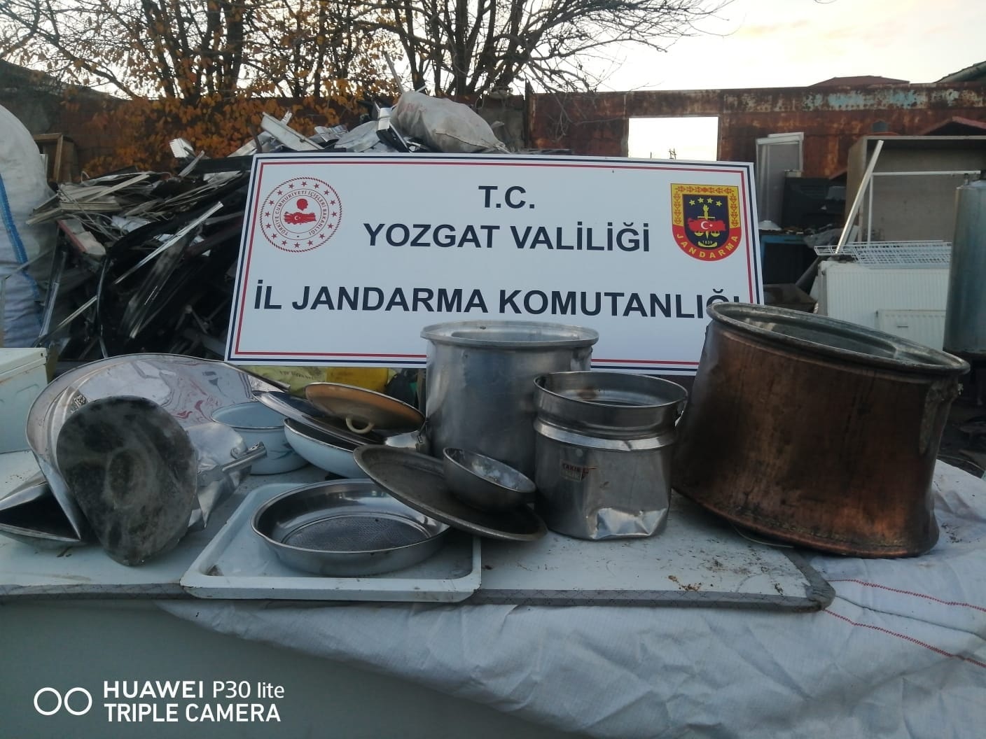 Yozgat İl Jandarma Komutalığı Jasat ekipleri Akdağmadeni İlçesine bağlı Melikli