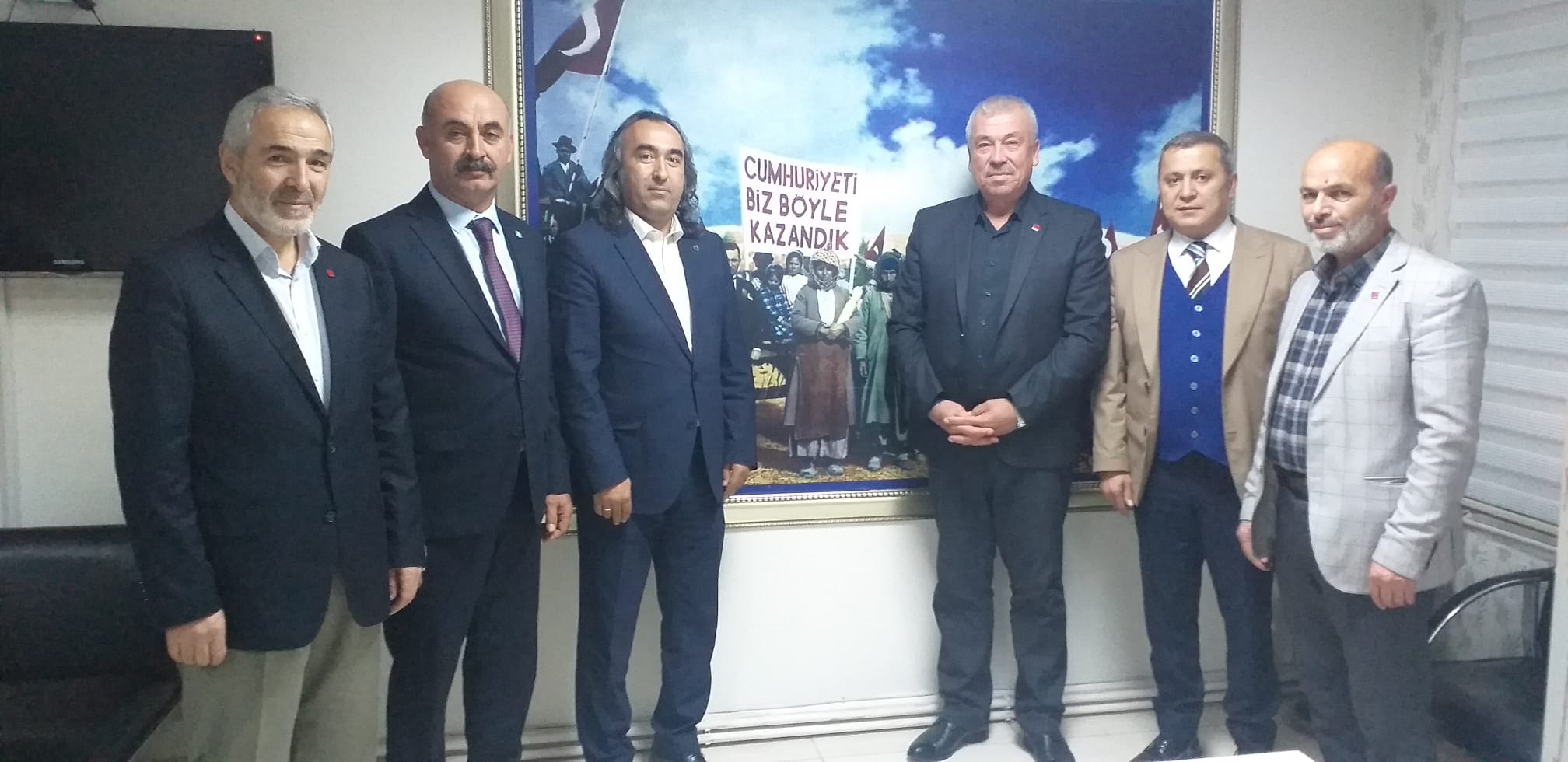 Millet İttifakını oluşturan 6 masa Yozgat İl Başkanları bir araya