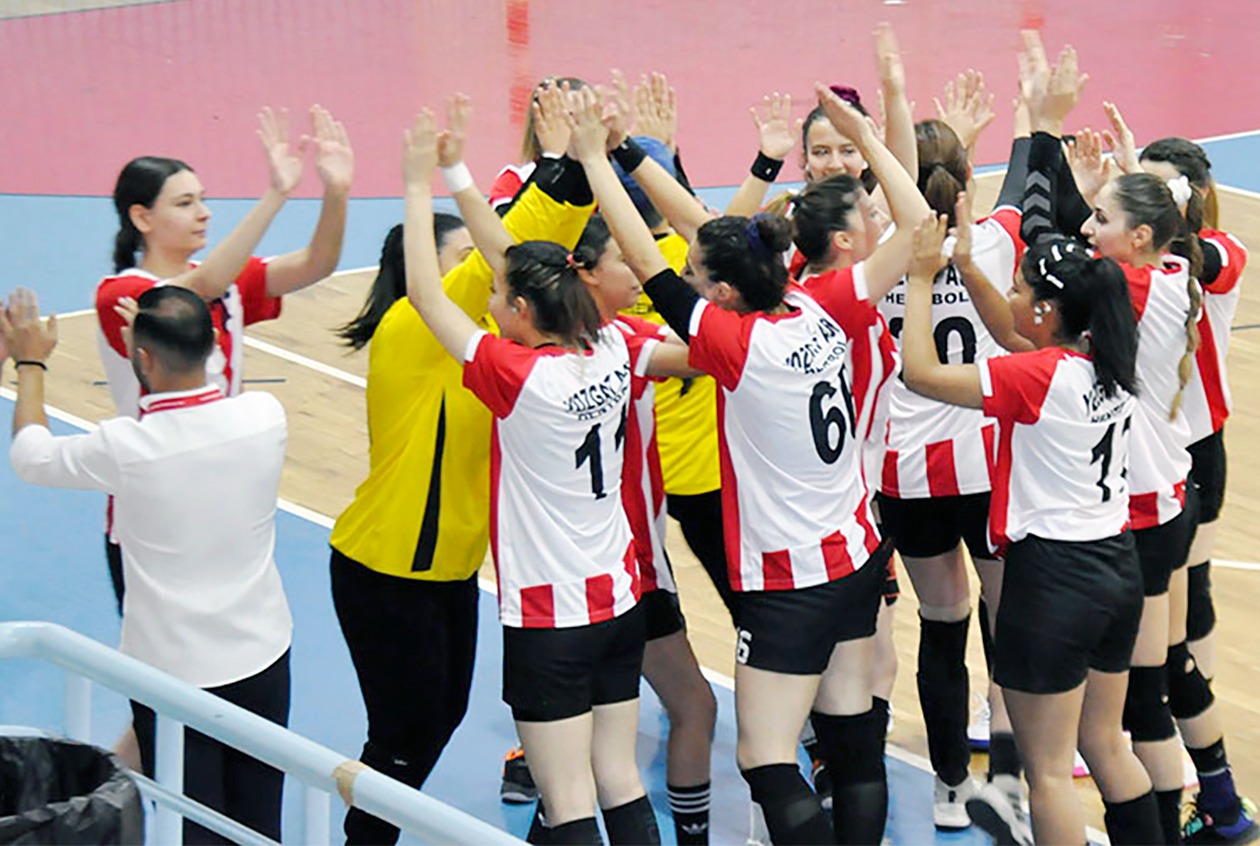 Hentbol Kadınlar Birinci Ligi A Grubunda zirve mücadelesi veren Yozgat