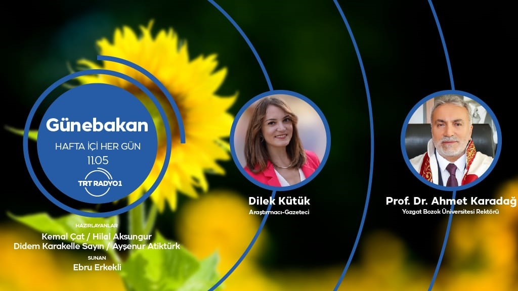 Bozok Üniversitesi Rektörü Prof. Dr. Ahmet Karadağ, Ebru Erkekli'nin sunduğu