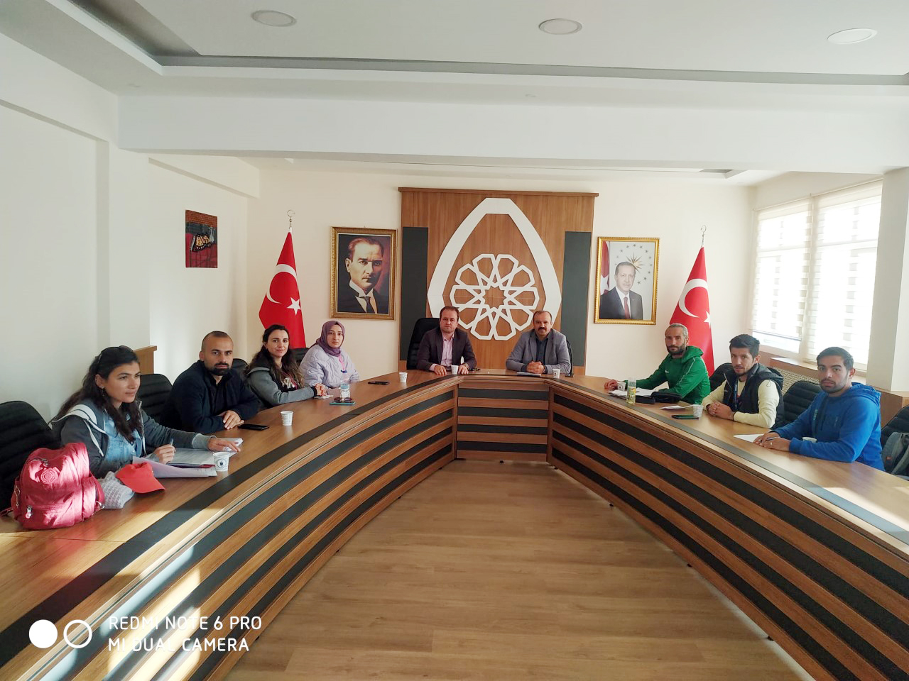 Saraykent İlçe Milli Eğitim Müdürü Ahmet Doğan başkanlığında, ilçe merkez