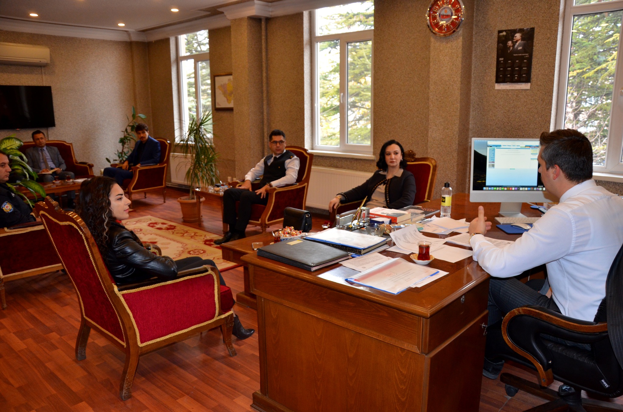 Sarıkaya Kaymakamı Samet Serin Başkanlığında Kadına Yönelik Şiddetle Mücadele Koordinasyon,