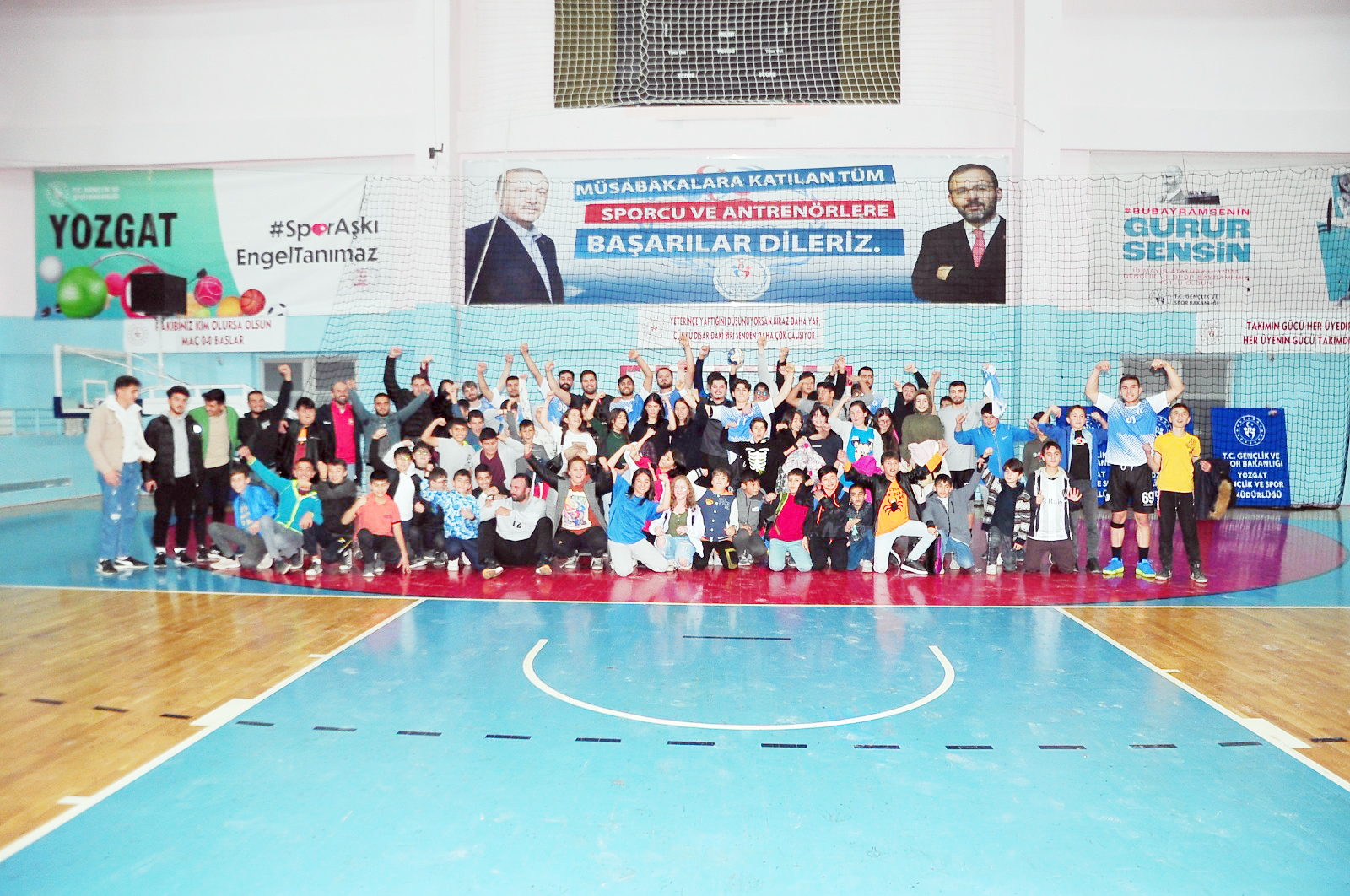 Hentbol Erkekler Birinci Ligi A Grubunda zirve mücadelesi veren Yozgat