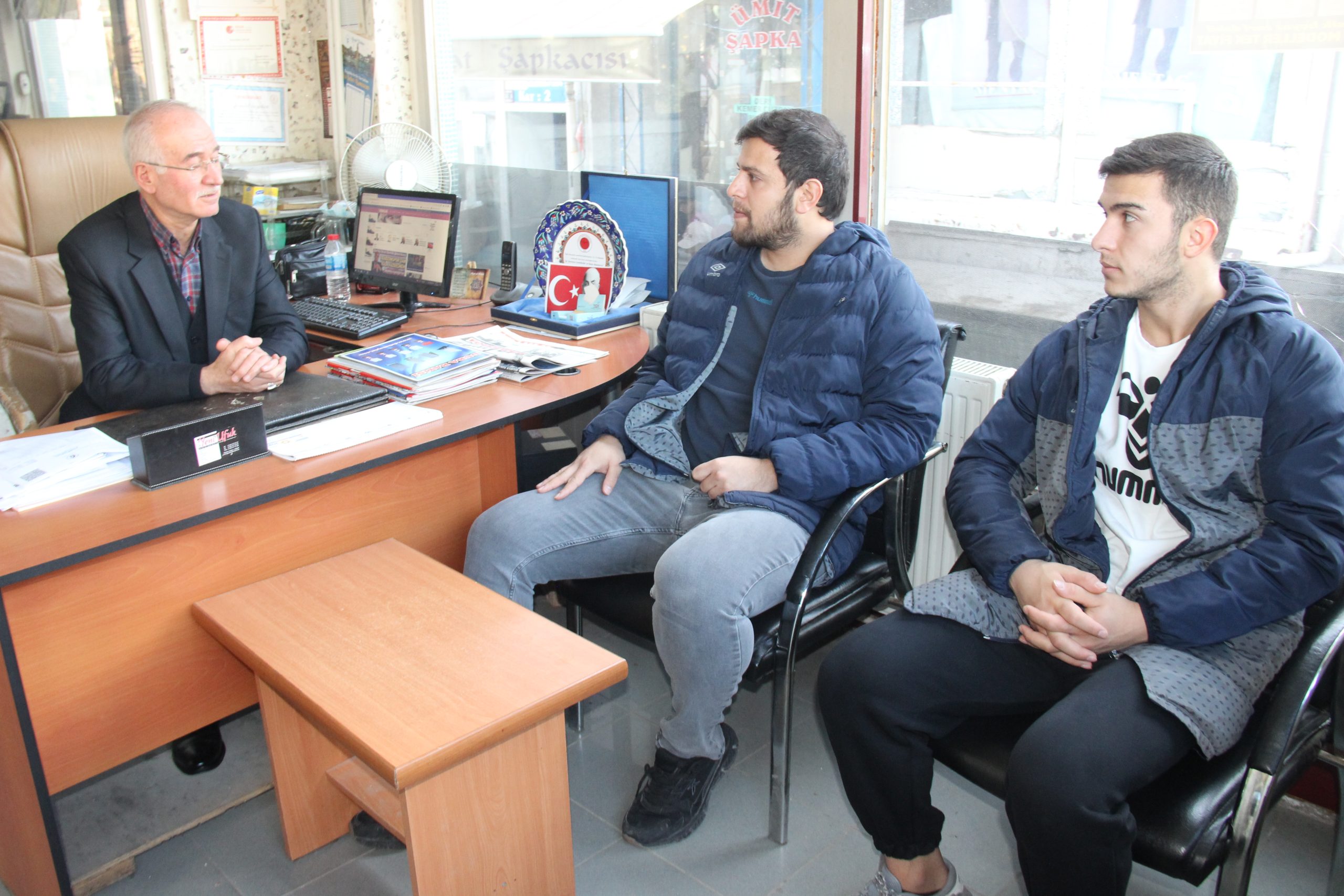 Hentbol Erkekler Birinci Ligi A Grubunda mücadele eden Yozgat Belediyesi