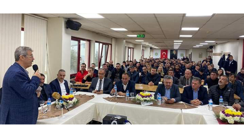 Kayseri Pancar Ekicileri Kooperatifi Yönetim Kurulu Başkanı Hüseyin Akay, 16.