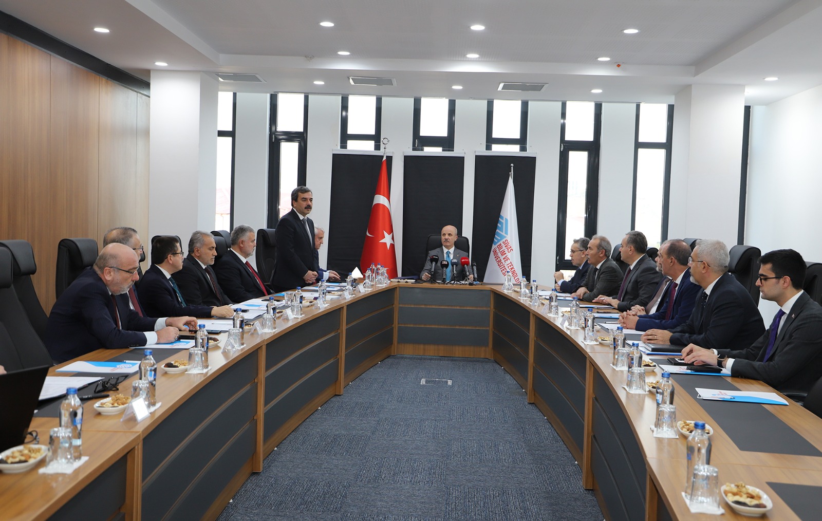 Bozok Üniversitesi Rektörü Prof. Dr. Ahmet Karadağ, Sivas’ta YÖK Başkanı