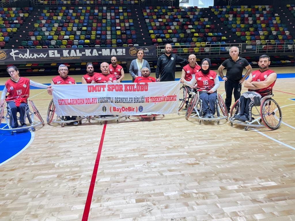 Tekerlekli Sandalye Basketbol 3. Ligi B Grubu’nda mücadele eden temsilcimiz