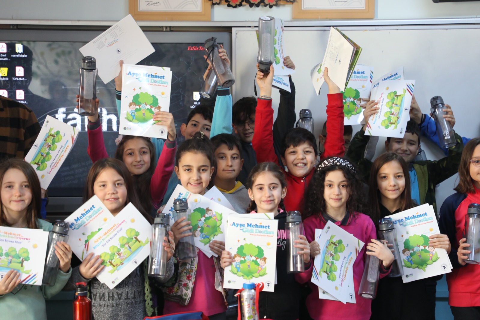 Yozgat Belediyesi İklim Değişikliği ve Sıfır Atık Müdürlüğü tarafından öğrencilere Sıfır