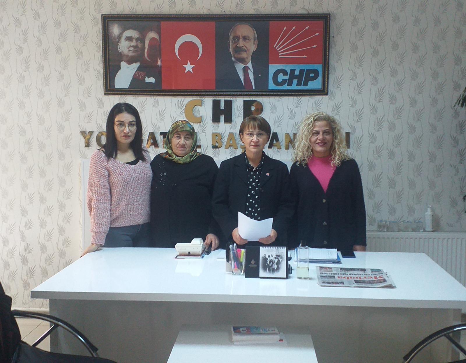 Cumhuriyet Halk Partisi (CHP)  Kadın Kolları Yozgat İl Başkanı Şule