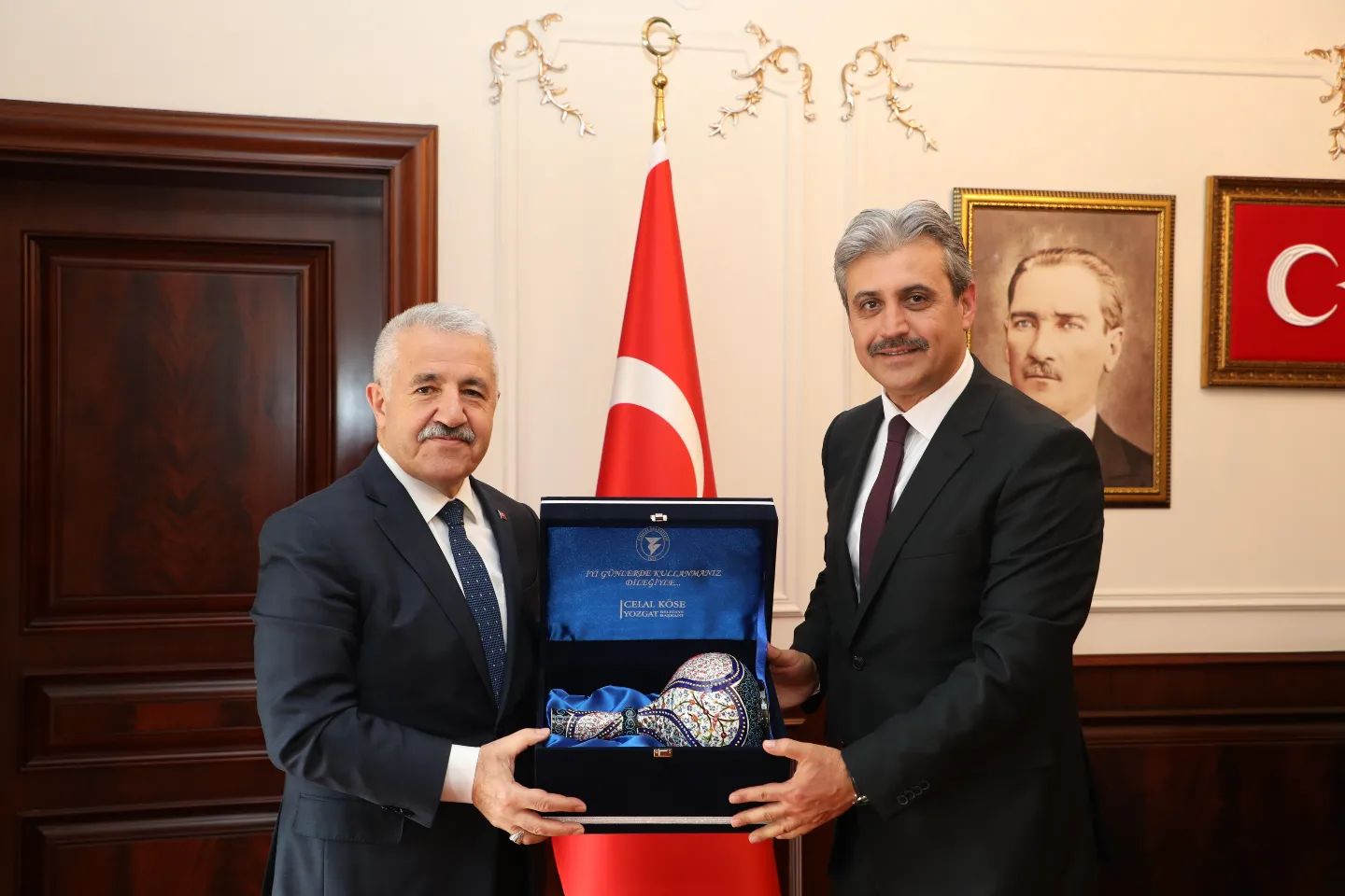 AK Parti Kars Milletvekili Ahmet Arslan, Yozgat Belediye Başkanı Celal