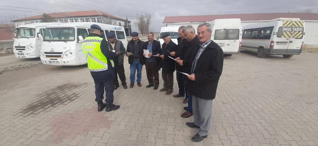 Yozgat İl Jandarma Komutanlığı Trafik ekipleri 1 Aralık tarihi itibariyle