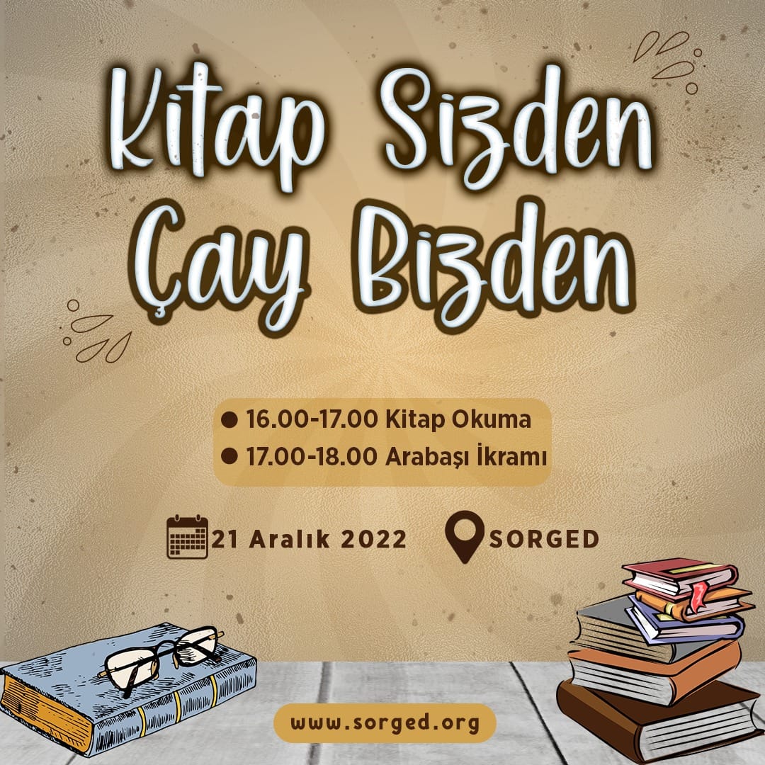 Sorgun Gençlik Derneği tarafından “Kitap Sizden Çay Bizden” kitap okuma günleri devam