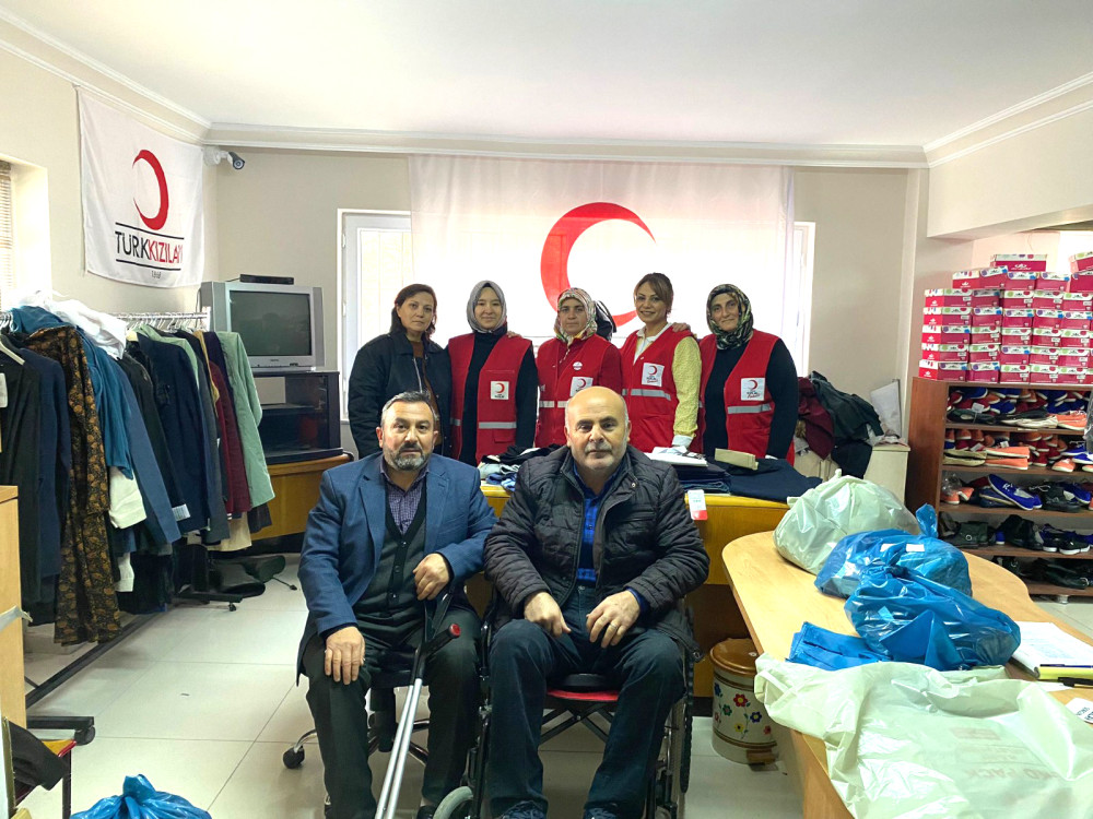 Türk Kızılayı Sorgun Şubesi 3 Aralık Engelliler Günü nedeniyle 60
