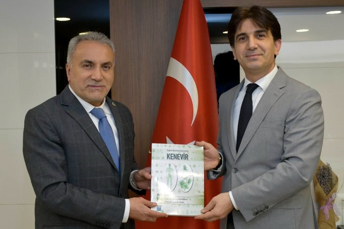 Bozok Üniversitesi Rektörü Prof. Dr. Ahmet Karadağ ve beraberindeki heyet,