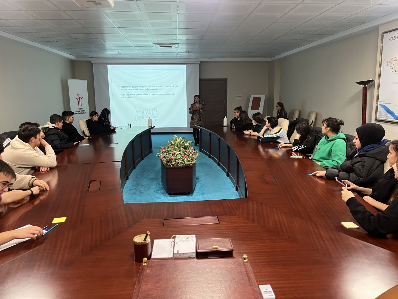 Yozgat Sosyal Hizmet Merkezi Müdürlüğü personeli Sosyolog Merve Er tarafından