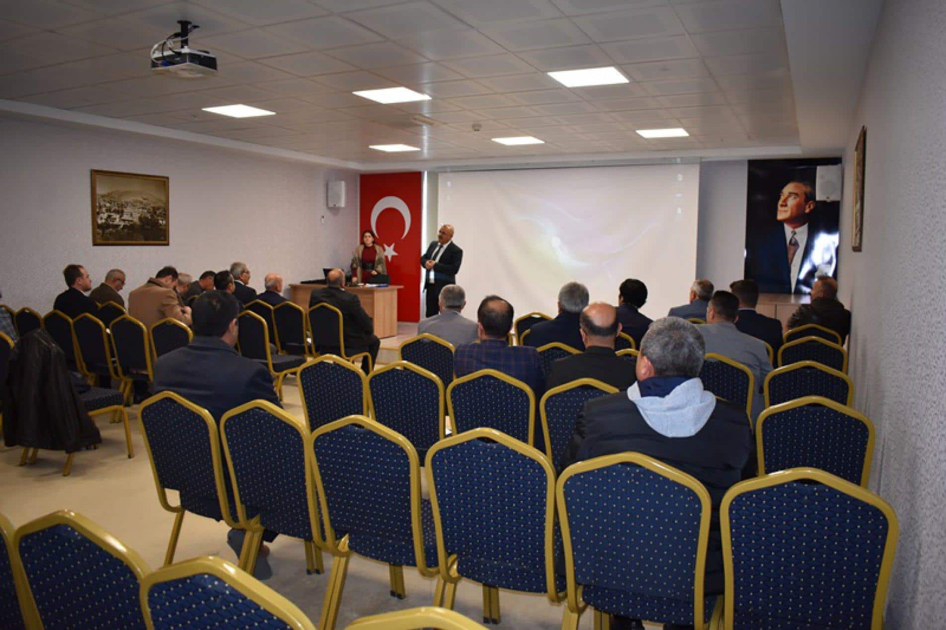 Yozgat İl Milli Eğitim Müdürü Yusuf Yazıcı başkanlığında İlçe Milli