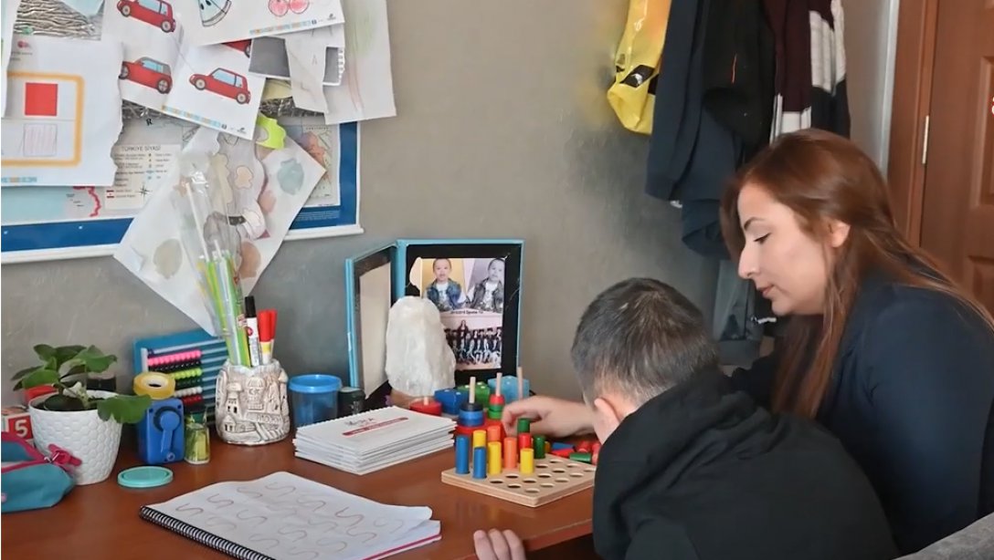 Yozgat İl Milli Eğitim Müdürlüğü tarafından başlatılan evde eğitim hizmeti