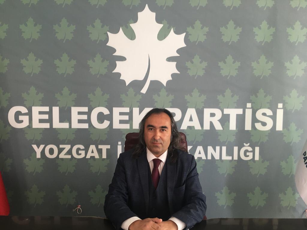 Gelecek Partisi Yozgat İl Başkanı Ömer Aydoğmuş, meclis bütçe görüşmelerinde
