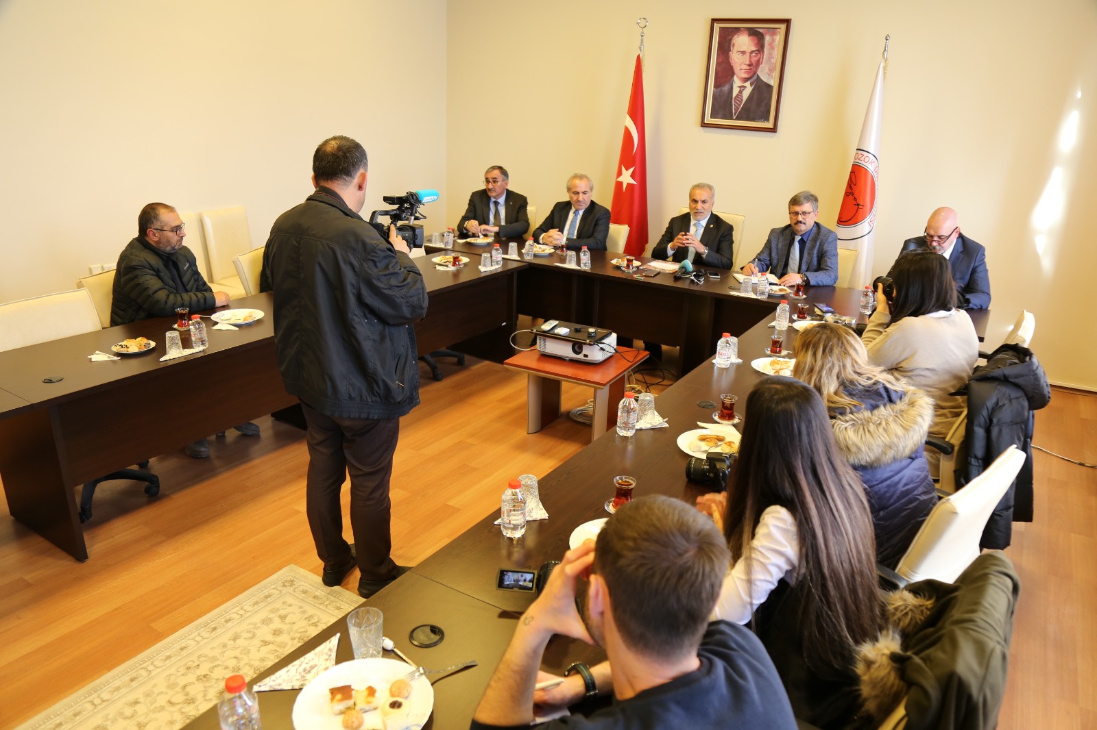 Yozgat Bozok Üniversitesi Rektörü Prof. Dr. Ahmet Karadağ, üniversitede son