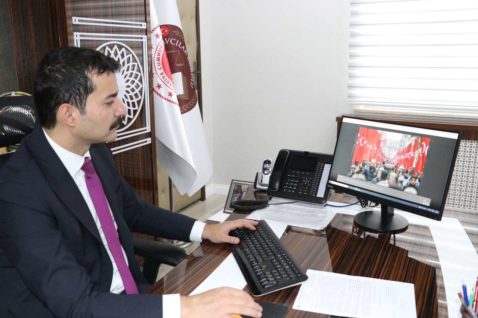 Yozgat Belediye Başkanı Köse, ve Başsavcı Recep Sevgili, AA'nın "Yılın