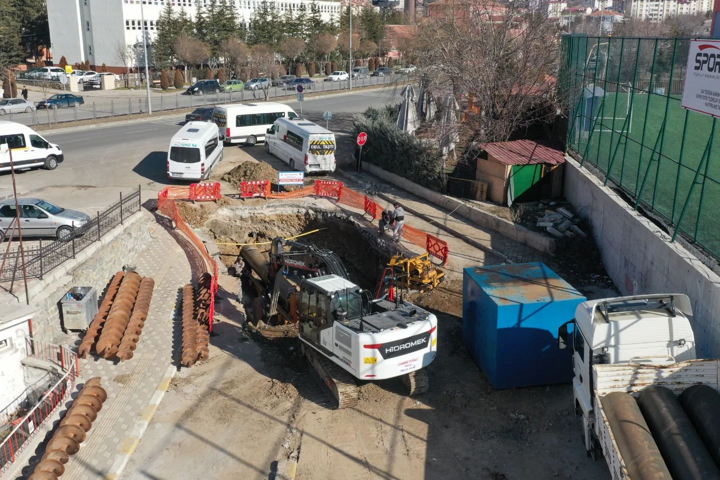 Yozgat Belediyesi tarafından ‘Asrın Projesi’ olarak nitelendirilen su ve kanalizasyon