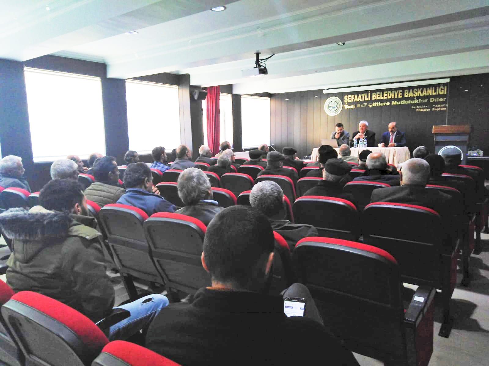 Şefaatli CHP İlçe Başkanlığı tarafından CHP Yozgat il başkanı Abdullah