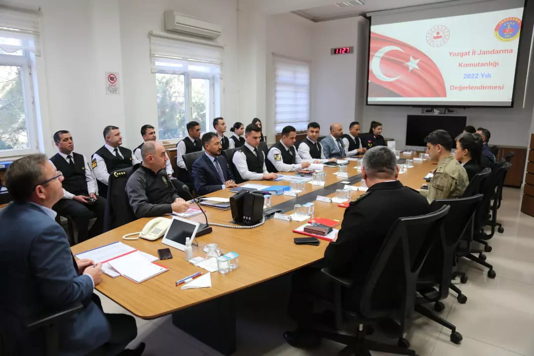 Yozgat Valisi Ziya Polat Başkanlığında 2022 yılı değerlendirme ve 2023