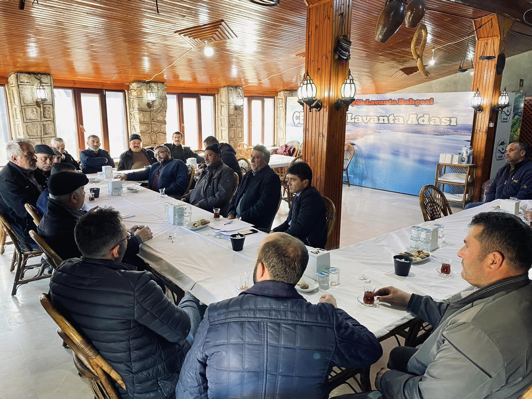 Yozgat’ın Çekerek ilçesinde Çekerek Belediyesi öncülüğünde ilçeye yapılan lavanta bahçesinin
