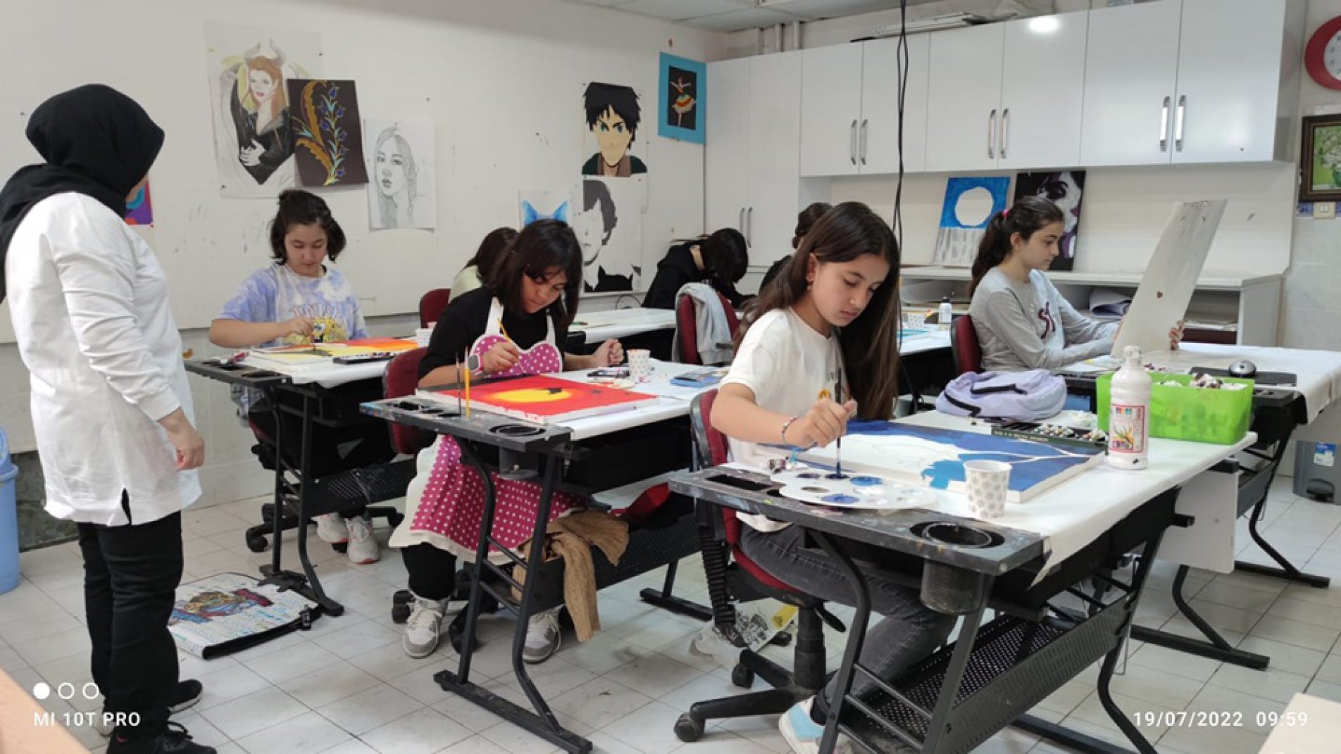 Yozgat’ta Destekleme ve Yetiştirme Kursları kapsamında öğrenciler, konuları pekiştirme ve