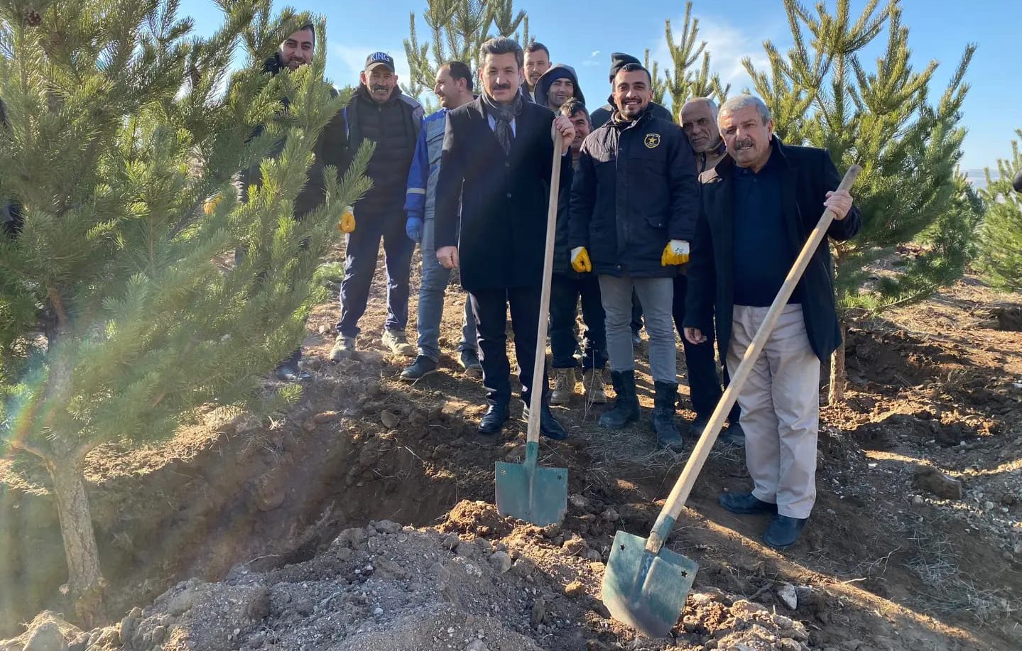 Yozgat’ın Yerköy ilçesinde Belediye tarafından Kale Mahallesinde bulunan mesire alanında